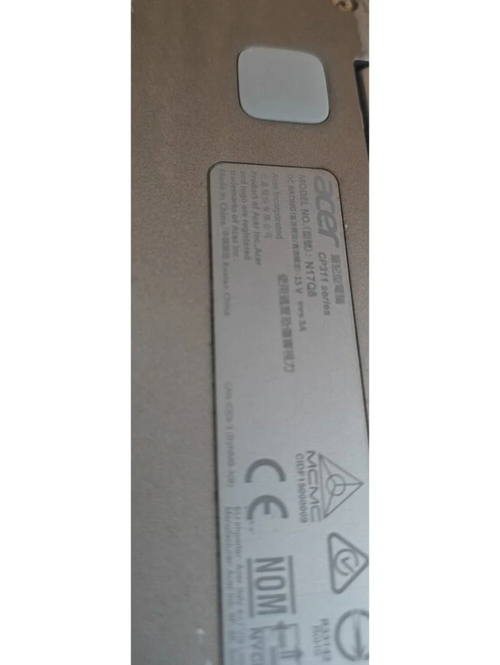Acer Chromebook Spin 311 CP311 N17Q8 11.6